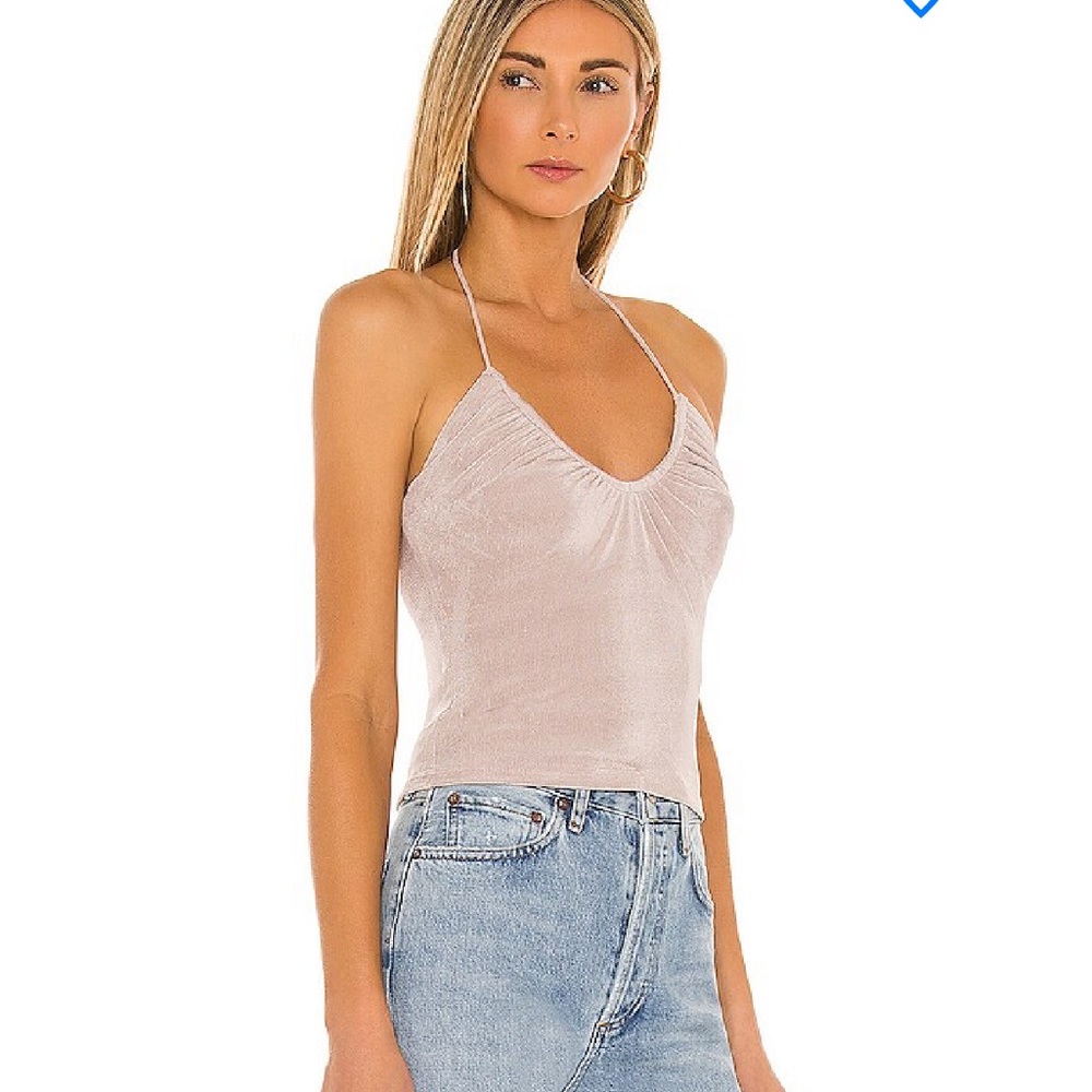 Marsha Scoop Top in Nude